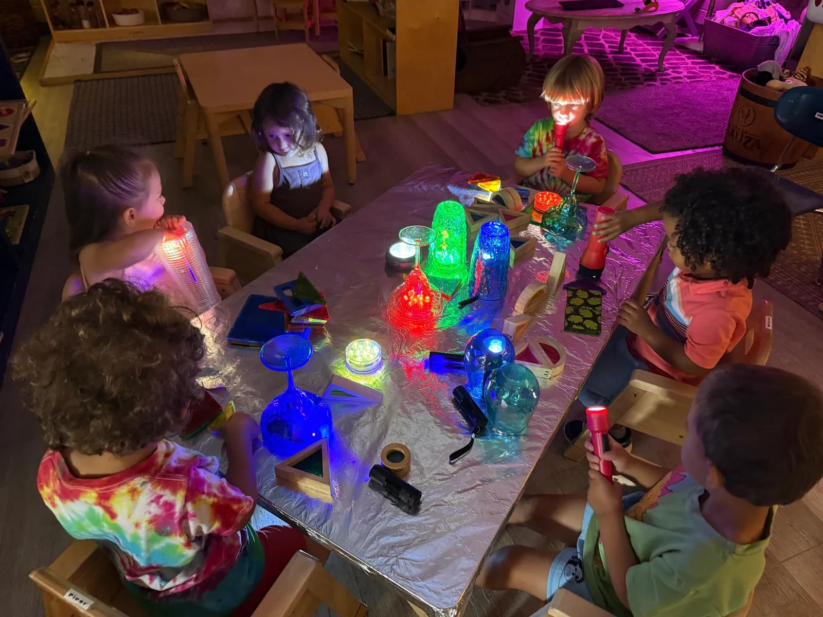 Light table exploration